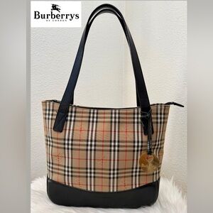BURBERRYS Haymarket Check Tote Bag